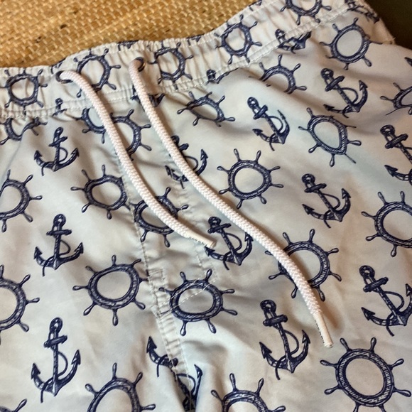 Sperry Anchor Light Blue Swim Shorts Size XXL - Picture 2 of 8